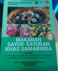 Image of Buku Panduan Muatan Lokal Samarinda : Makanan Sayur-Sayuran Khas Samarinda
