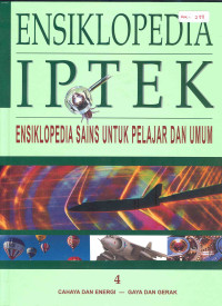 Image of ENSIKLOPEDIA IPTEK : CAHAYA DAN ENERGI - GAYA DAN GERAK