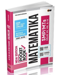 Image of NEW EDITION POCKET BOOK MATEMATIKA SMP/MTS KELAS VII, VIII, & IX